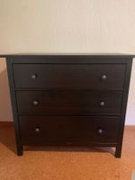 Ikea Kommode Hemnes schwarzbraun