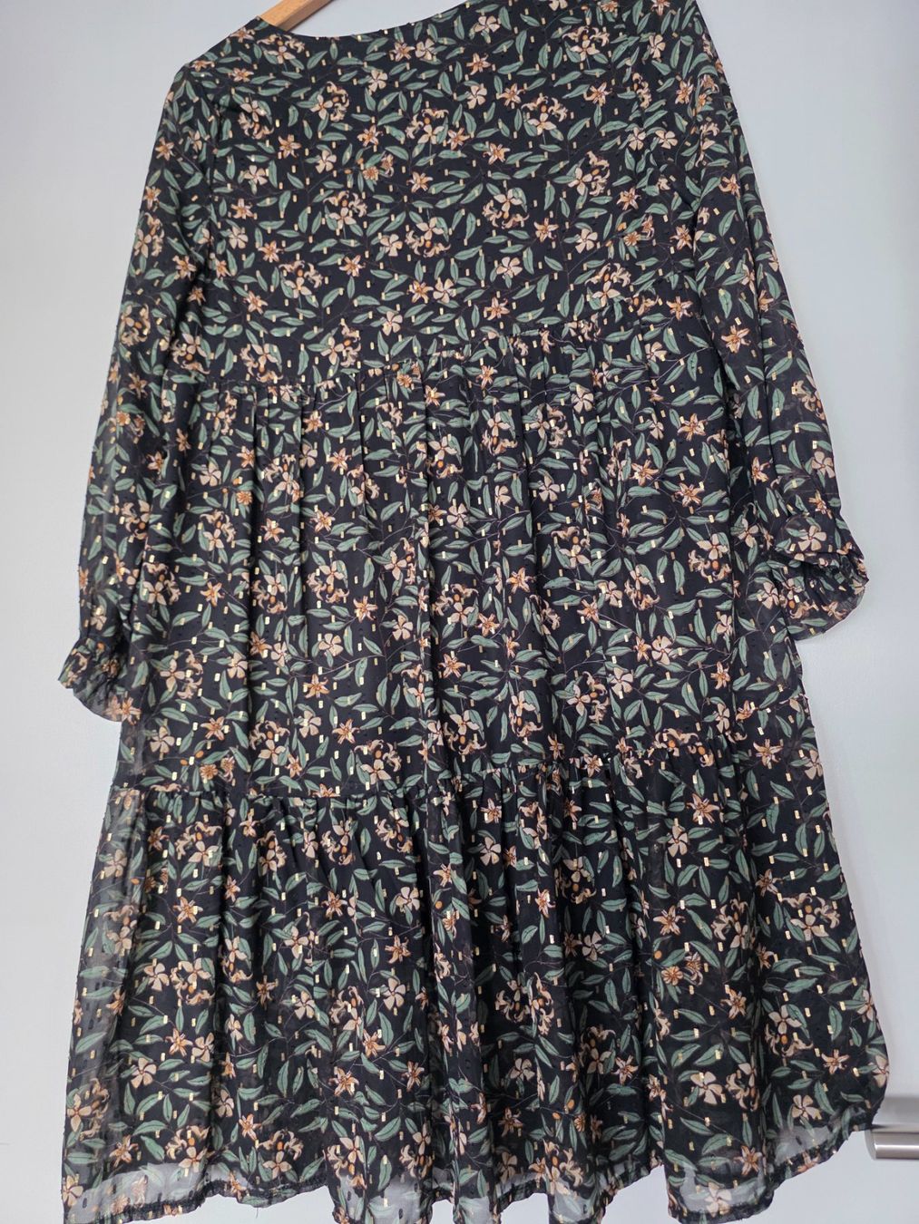 Kleider: Robe fleurie marque italienne Taille S/M – Neu (gemäss Beschreibung) aus Courgevaux von AT12 4