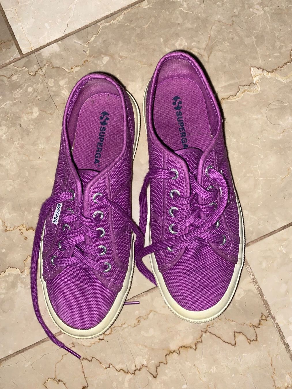 Superga Scarpe da donna: Superga Schuhe violett Gr. 38 – Nuovo (secondo la descrizione) da Altendorf venduto da Jeshy15