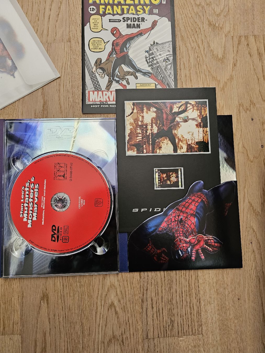 Tutti i DVDs: Spider-Man Deluxe Edition DVD Set mit Comic, Grafik uvm. – Nuovo (secondo la descrizione) da Klingnau venduto da Eibermend1 3