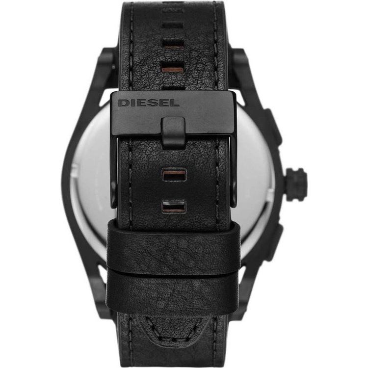 Diesel Orologi: Diesel Leder-Armbanduhr Timeframe "Schwarz" (FABRIKNEU) – Nuovo e nell'imballaggio originale da Aeschi SO venduto da Bluemail 3