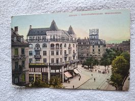 antike Ansichtskarte aus Zürich