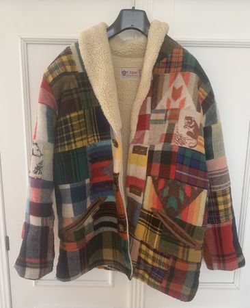 Chipie Teddy Jacke Gr. 158 Patchwork