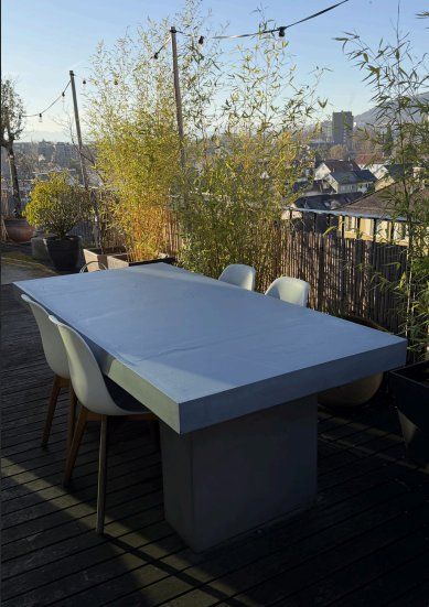 B&B Italia Tavoli: Designer Beton Gartentisch Fermob Bogen 33 – Usato da Zürich venduto da cow_bk75 2