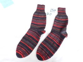 Handgestrickte Wollsocken  Gr.40     (504)