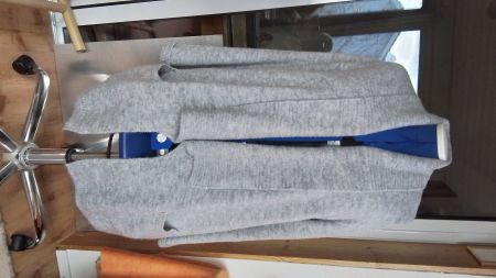 C&A Damen Strickjacke Gr.L grau guter Zustand Frühling
