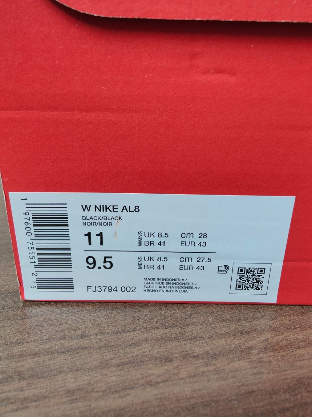 Nike Chaussures hommes: Nike AL8 – Neuf avec emballage d'origine à Fleurier par dav_xx8y 7