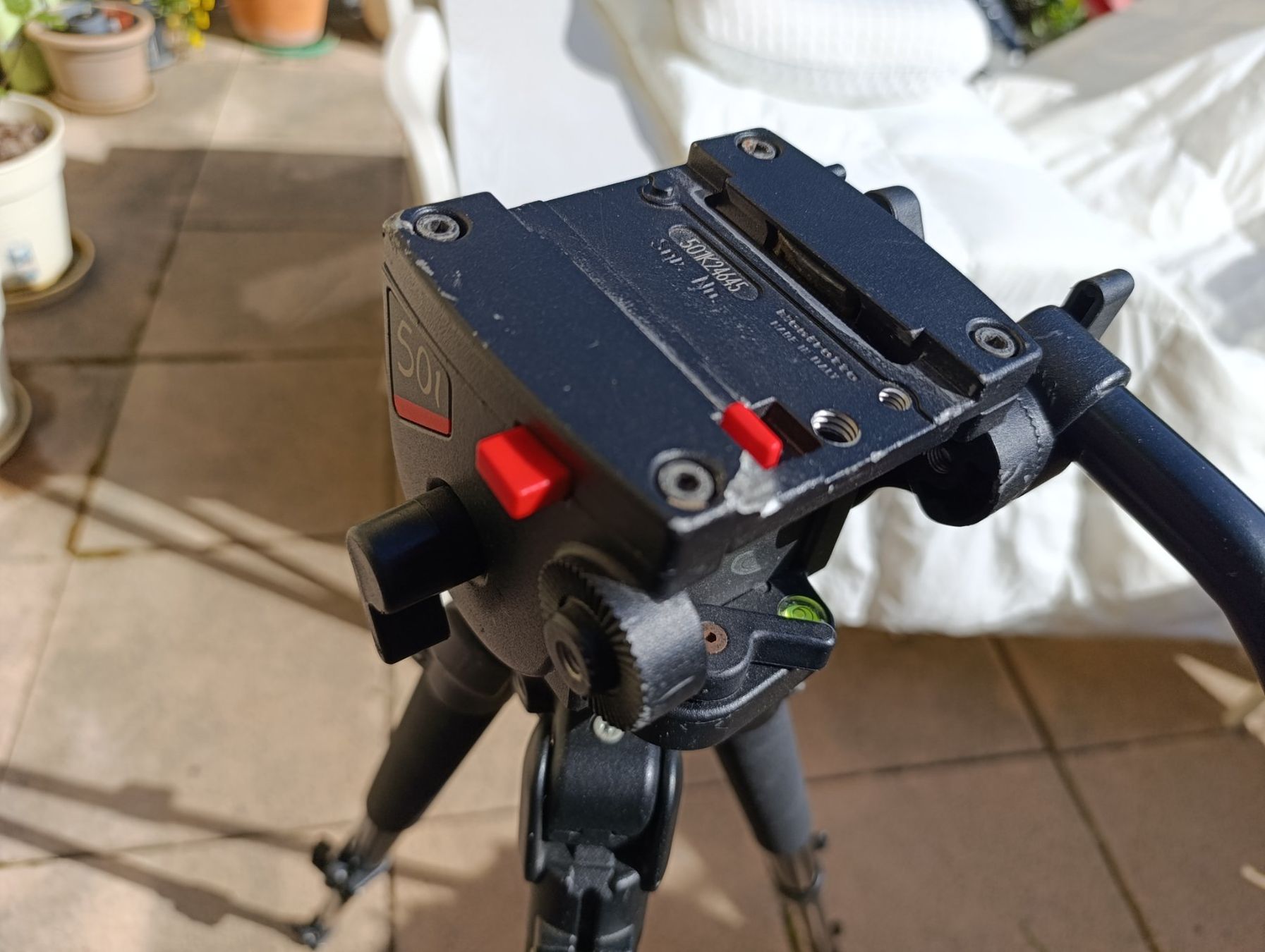 Manfrotto Treppiedi & Teste: Trépied Manfrotto 501 – Usato da Prangins venduto da Timband 3