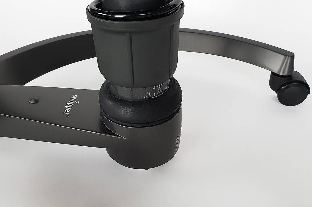 Sgabelli: SWOPPER - ergonomischer Bürohocker - schwarz - mit Rollen – Usato da Brugg AG venduto da schmri 2
