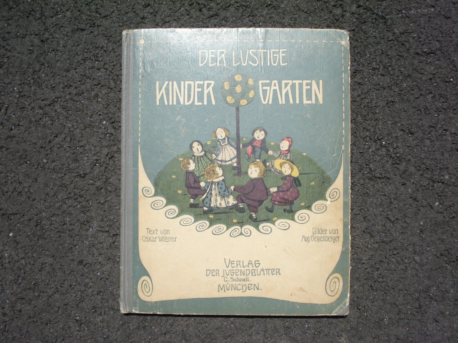 Bücher: Kinderbuch "Der Lustige Kindergarten" von 1907 – Gebraucht aus Basel von art.basel 6