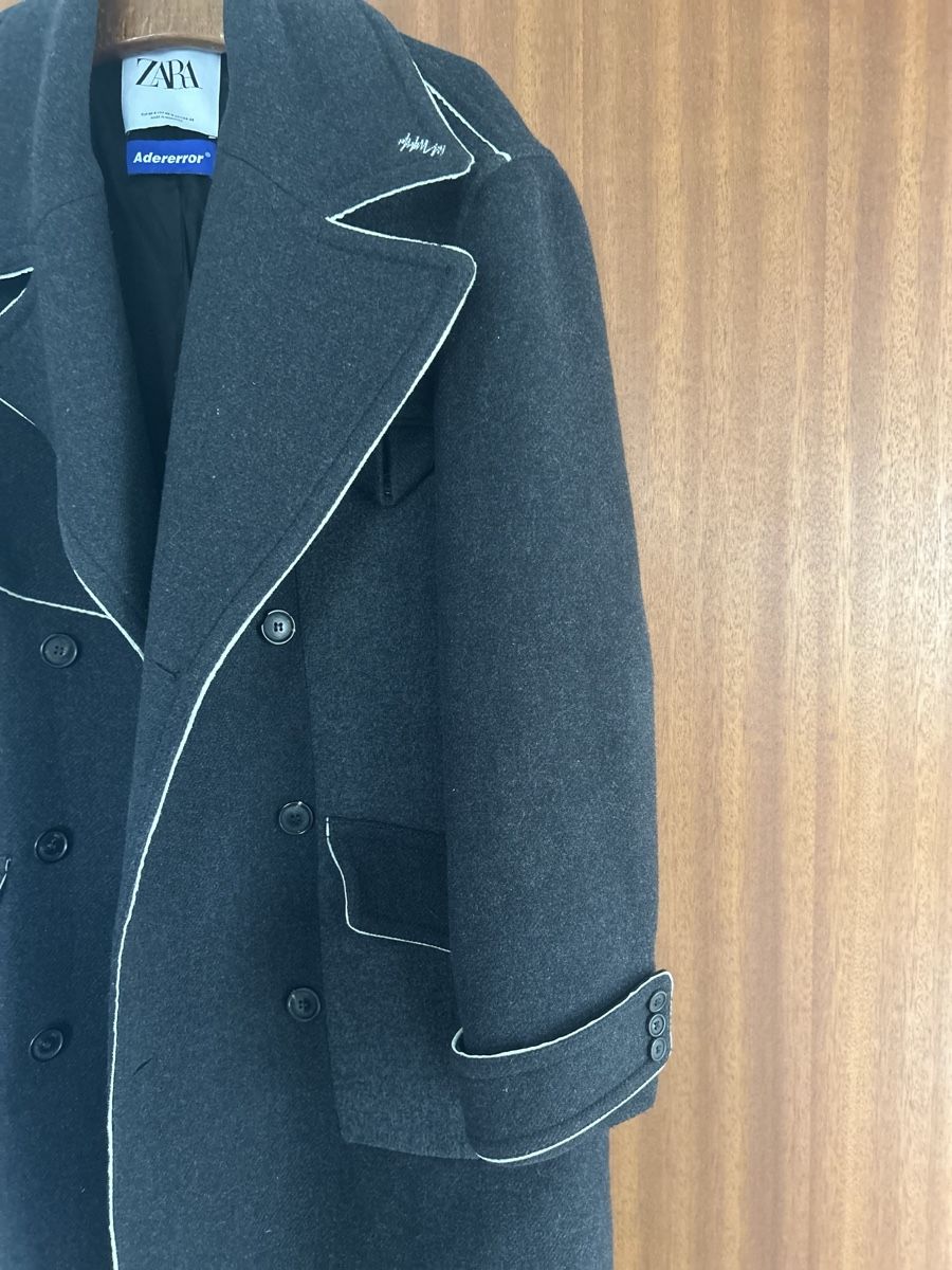 Zara Cappotti: Dunkler ZARA Mantel Ader error oversize – Usato da Uzwil venduto da gab_2kx8 4