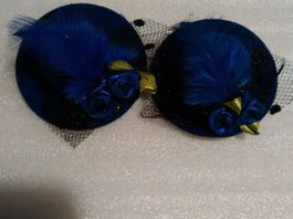 HAARKLIPS 2 stück,,blau