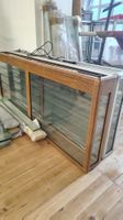 Wall Mount Wood and Glass Display Case