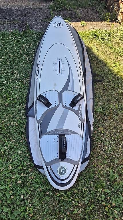 Lorch Surfboards & Schwimmbrette: Lorch Glider M 105 L Silver Line inkl. Boardbag – Gebraucht aus Gerzensee von Adrenalinjunky
