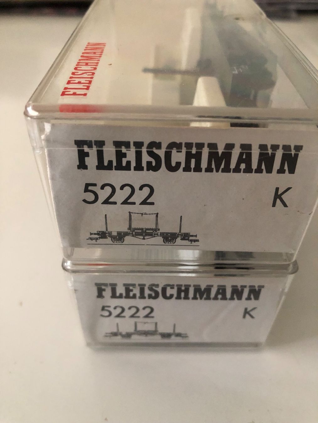 Fleischmann Modellini di ferrovie: Fleischmann 5222 NEU 2er Set – Nuovo e nell'imballaggio originale da Ostermundigen venduto da Garmin03 1