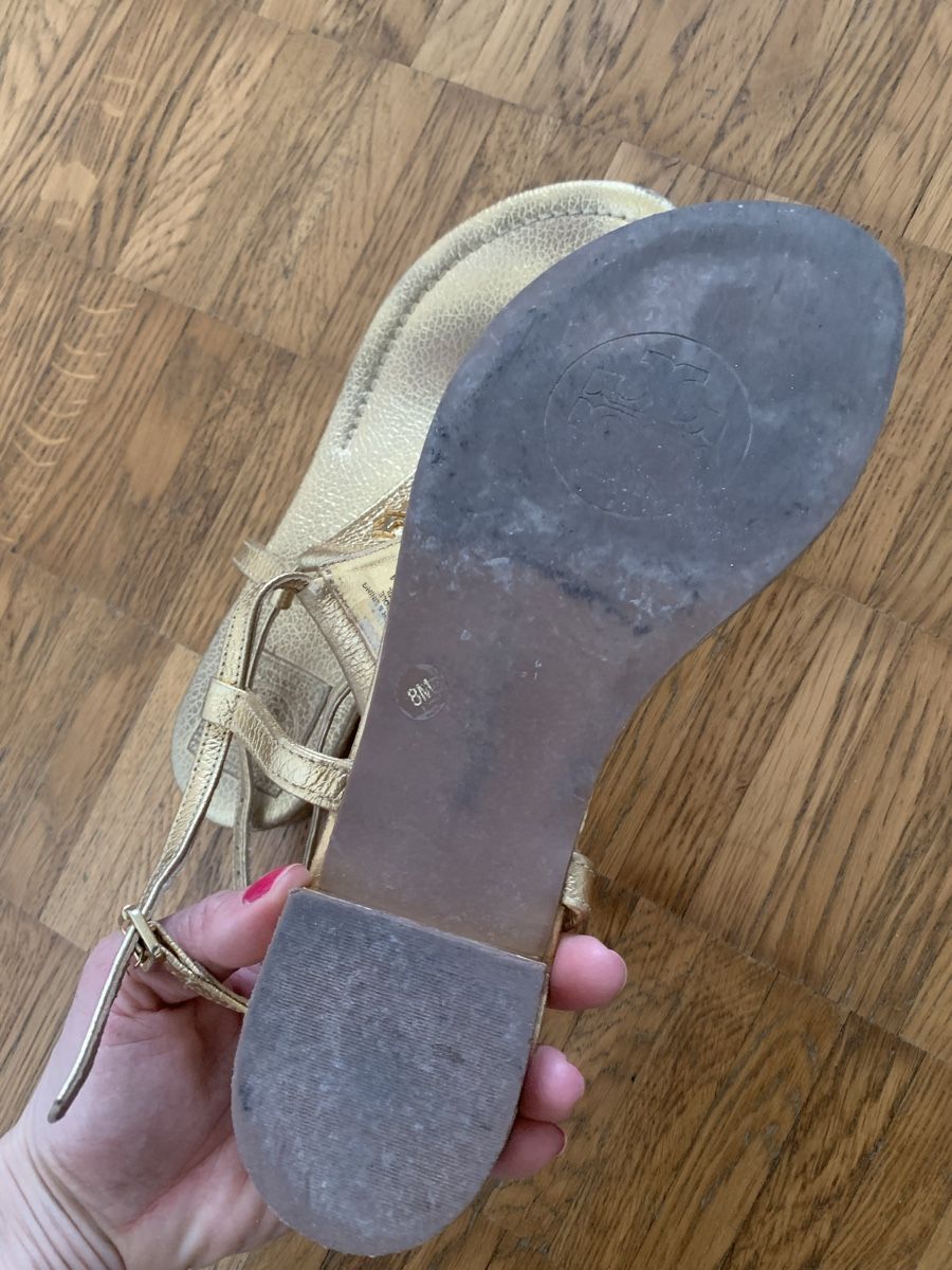 Scarpe da donna: Tory burch golden sandalen – Usato da Zürich venduto da Nikuska32 2