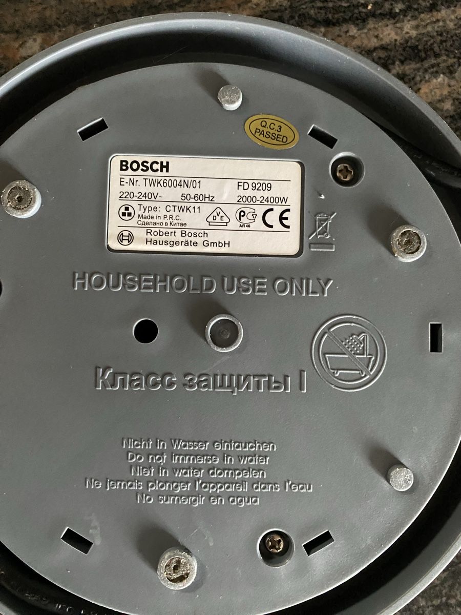 Bosch Bollitori: Wasserkocher Bosch – Usato da Morschach venduto da Big190 3