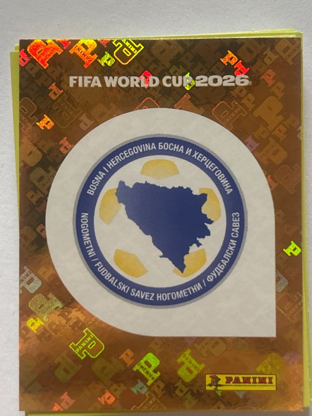 Panini Cartes à collectionner: Panini WM 2026 Sticker - BIH 1 – Neuf (Voir description) à Troistorrents par sim_d75d