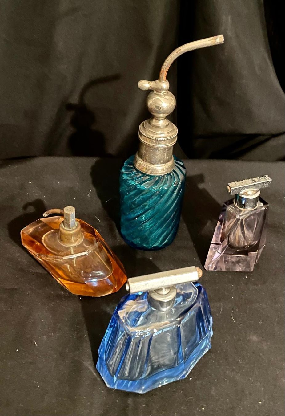 Flacons: Parfum Flakon Flacon 4 Stück Art Deco  – D'occasion à Basel par Jcva