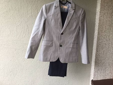 Kommunion/Fest Blaser + Hose Size-140/9-10 years old