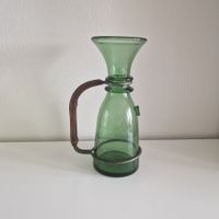 Dekorative vintage Karaffe mit Griff - Grün, erstklassig!