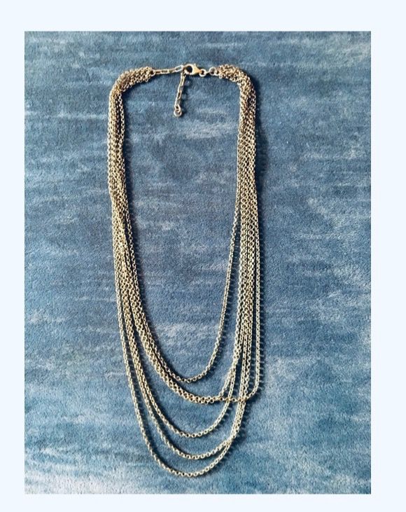 Ketten: Halskette collier silber 925 – Gebraucht aus Bauma von ladygaby