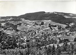 Mümliswil-Ramiswil SO Mümliswil Flugaufn. Nr.7450w , 1960