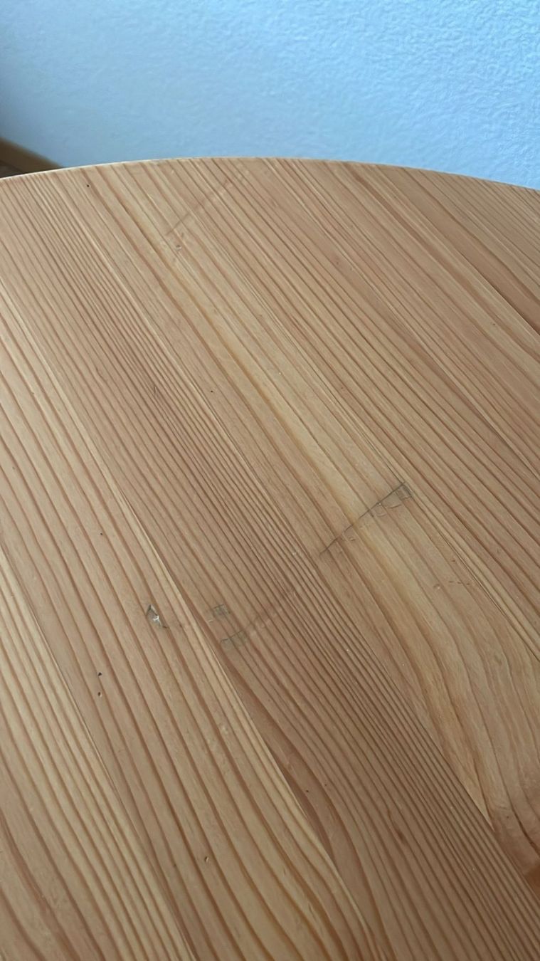 Tavoli: Table ronde en bois – Usato da Marly venduto da hay_kym6 1