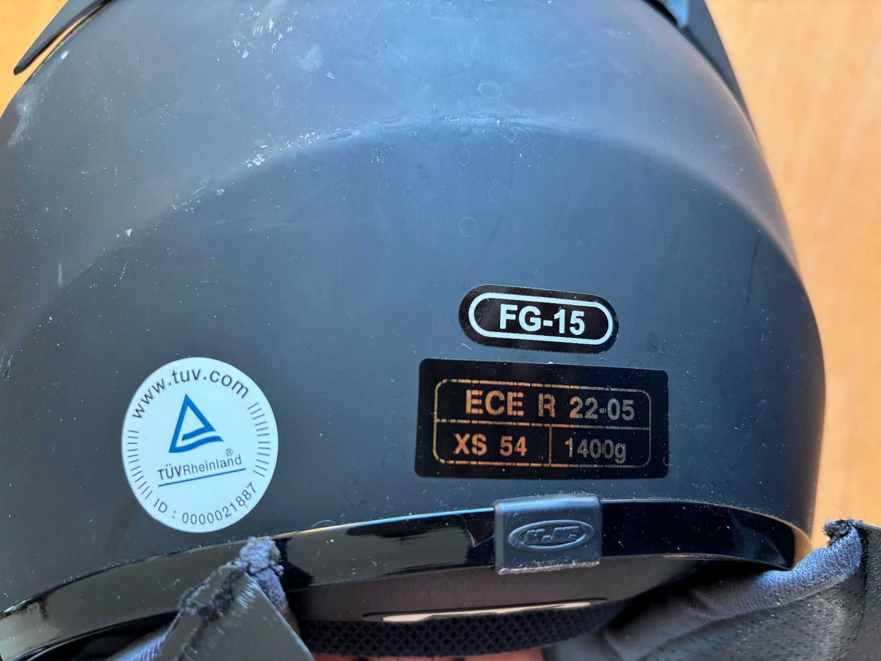 Caschi & visiere: Motorradhelm HJC schwarz Grösse XS – Usato da Rothrist venduto da dschibuti 3