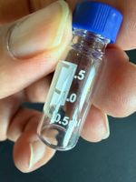 25 Stück Packung Autosampler Fläschen 2 ml mit Schraubdeckel