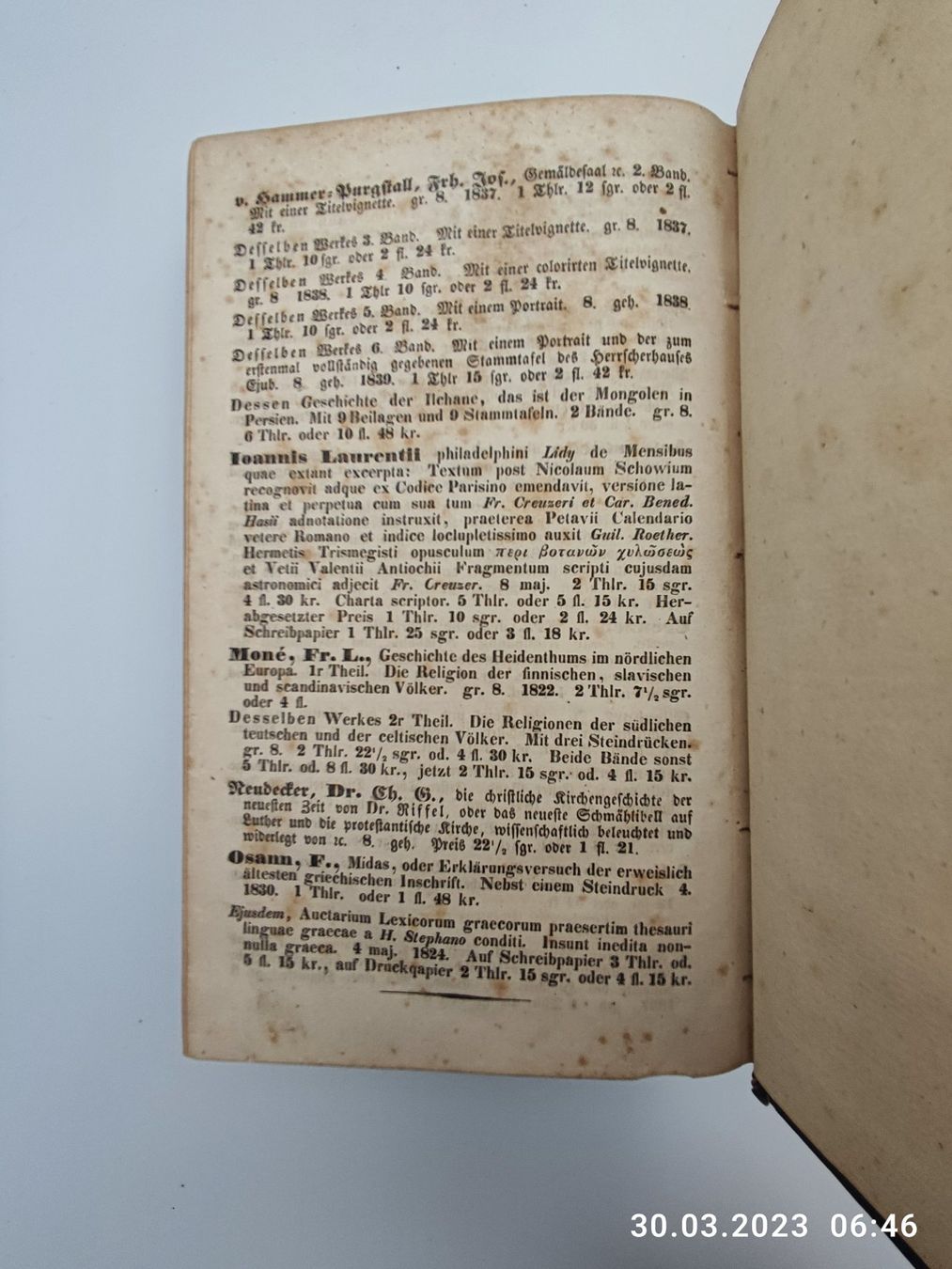 Libri: PHILOSOPHIE - SCHELLING - PAULUS - 1843 – Usato da Goldach venduto da Gaip 3