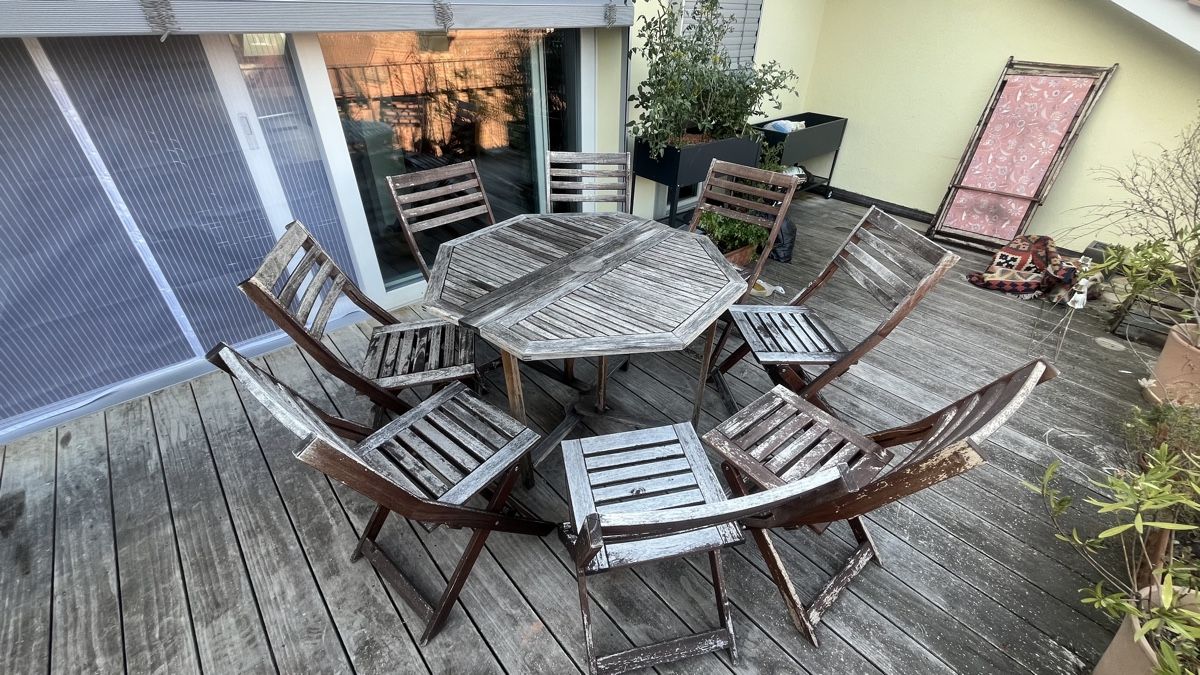 Tables: Gartentisch mit Stühlen FREE – D'occasion à Zürich par zri_9mym 3