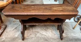 Antike Holzbank Shabby Chic Vintage Landhaus massiv