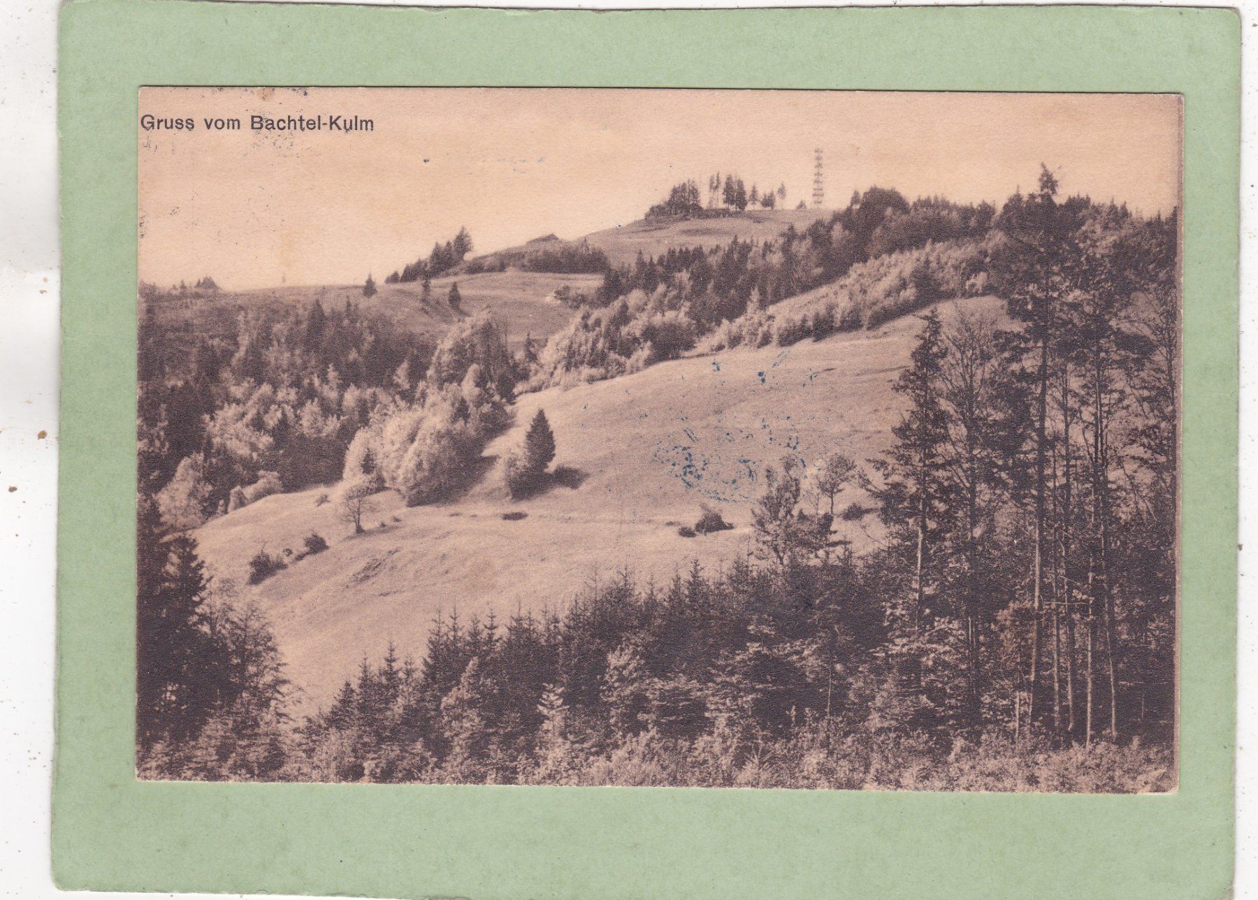 Ansichtskarten: Bachtel Kulm 1912 – Gebraucht aus Herisau von Lisegrat2008