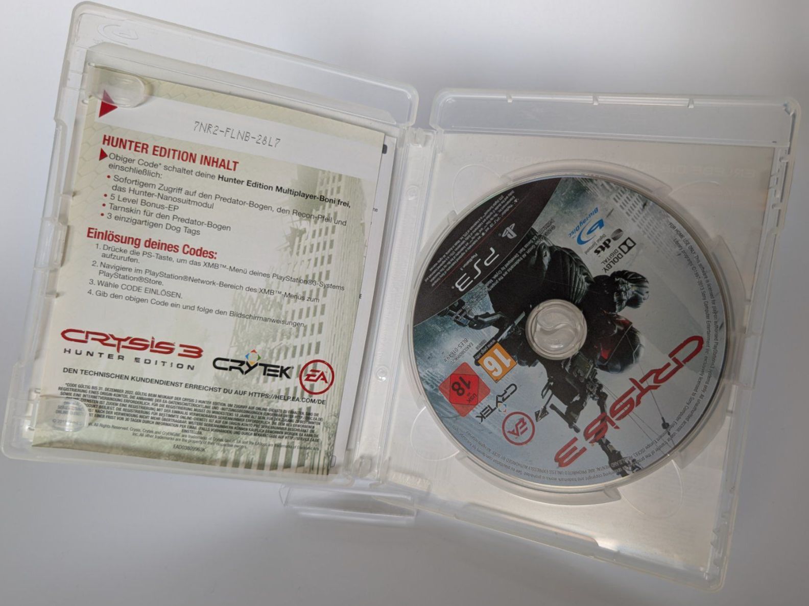 Sony Spiele: Crysis 3 Hunter Edition - PS3 - playstation - Sony – Gebraucht aus Ostermundigen von TradeLab 1