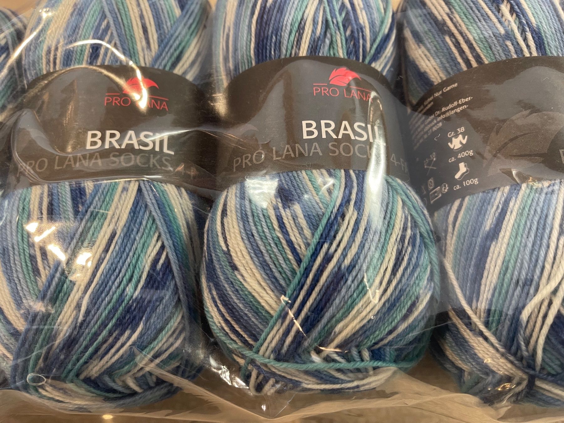 Pro Lana Wolle: Restposten, Sockenwolle Brasil – Neu und originalverpackt aus Waldstatt von wundertuete1 1