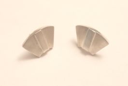 Echtes Silber Paar Ohrringe - 925 Sterling - Vintage