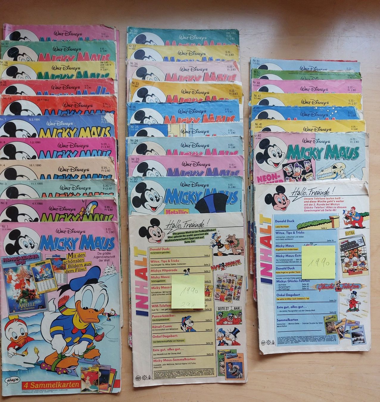 Fumetti: 29 MICKY MOUSE  -  1990 – Usato da Gipf - Oberfrick venduto da Esnoopy