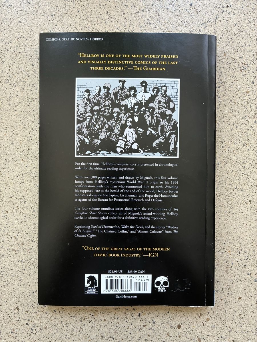 Comics: Hellboy Omnibus Volume 1: Seed of destruction – Gebraucht aus Zürich von 718zzQk99 1