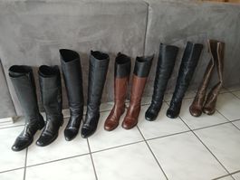 6 Paar Stiefel Grösse 39