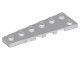 Lego Light Bluish Gray Wedge, Plate 6 x 2 Left 2 Stück