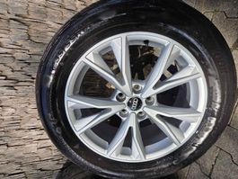 Audi Alufelgen 18 Zoll mit 235/55 R18 Reifen gebraucht