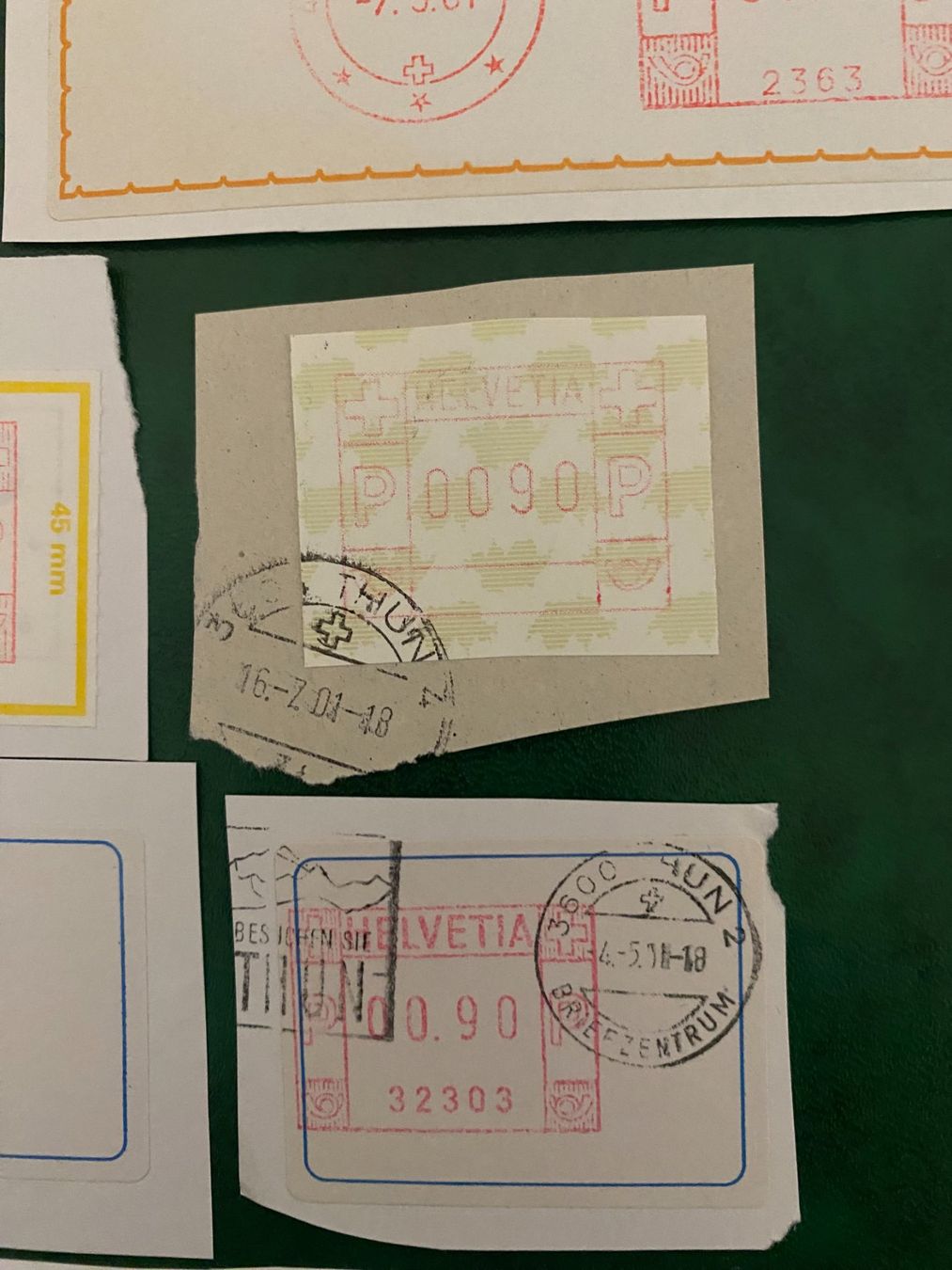 Tutti i francobolli: Automatenmarken. – Usato da matten b. interlaken venduto da jfran17 3