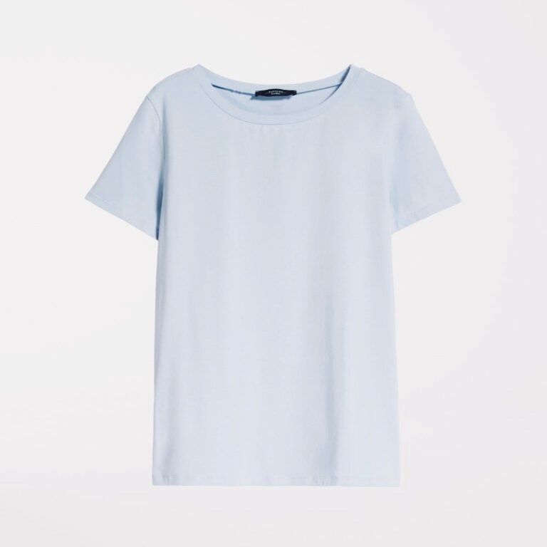 Max Mara T-shirt: Max Mara Weekend KA BW Shirt MultiB hellblau Gr 42 neu – Nuovo e nell'imballaggio originale da Zürich venduto da rar_b2y9