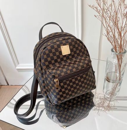 Mini sac à dos tendance - braun