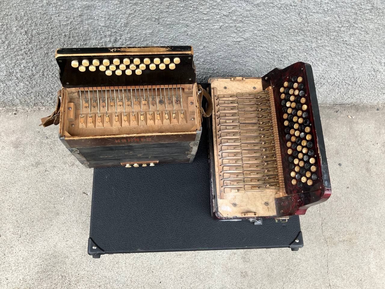 Musikinstrumente: Zwei Akkordeons Hohner – Defekt aus Schiers von Josta72