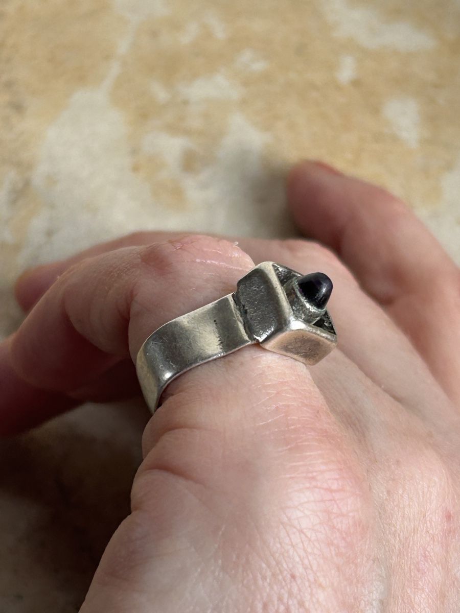 Ringe: Silberring Amethyst (48/10) – Gebraucht aus Laufen von Bellebellezza 7