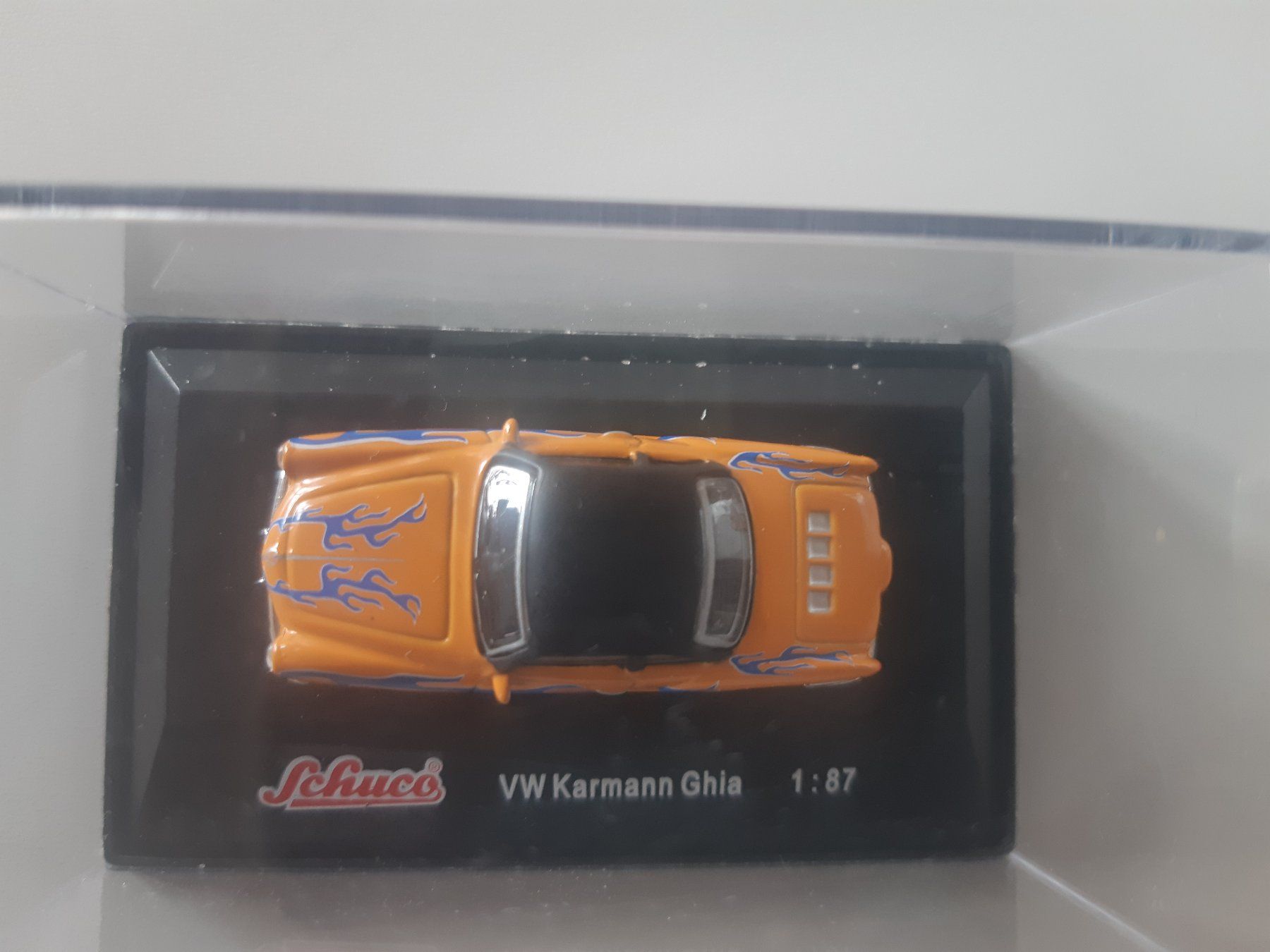 Schuco Modellautos: VW Karmann Ghia flammable, Schuco 1:87 – Neu und originalverpackt aus Schenkon von magier54 1