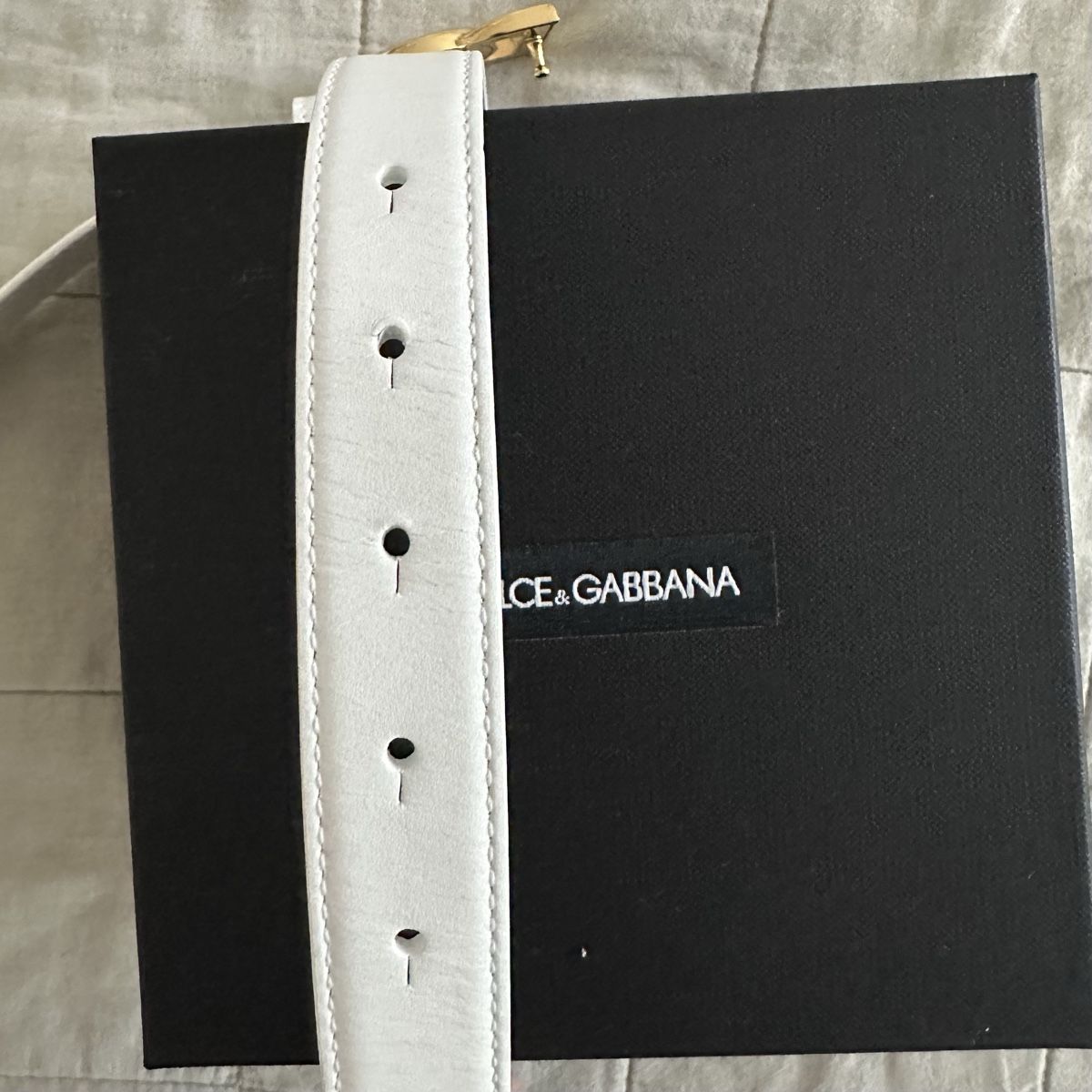 Dolce & Gabbana Cinture: Dolce Gabbana Gürtel Weiss – Nuovo (secondo la descrizione) da Zürich venduto da Nomase10. 4