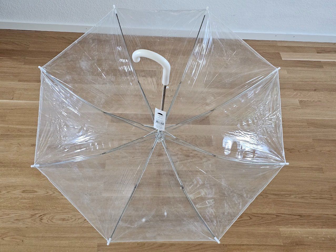 Regenschirme: Durchsichtige Regenschirme farbig Kunstoffgr. – Gebraucht aus Baden von rob_grh6 2